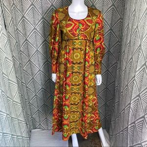 Alice of California vintage maxi dress